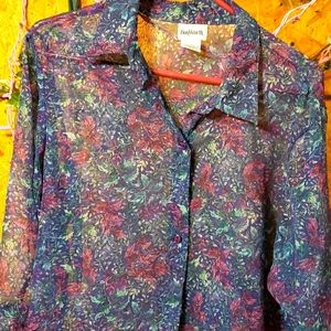 WOMENS SIZE M BONWORTH BLOUSE